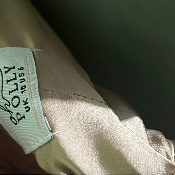 Oh Polly Floral Satin Lace-Up Corset Mini Dress - Picture 5 of 5